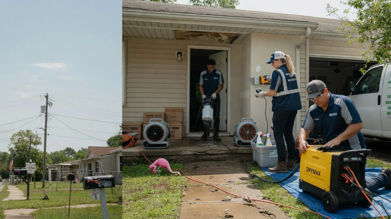 Storm Damage Water Removal in Deport, TX near me
